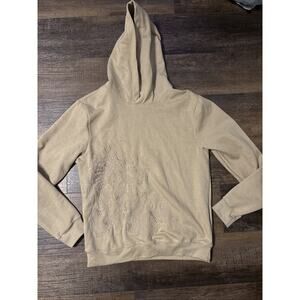 Blind Rooster Embroidered Front Hoodie Dragon Khaki Medium